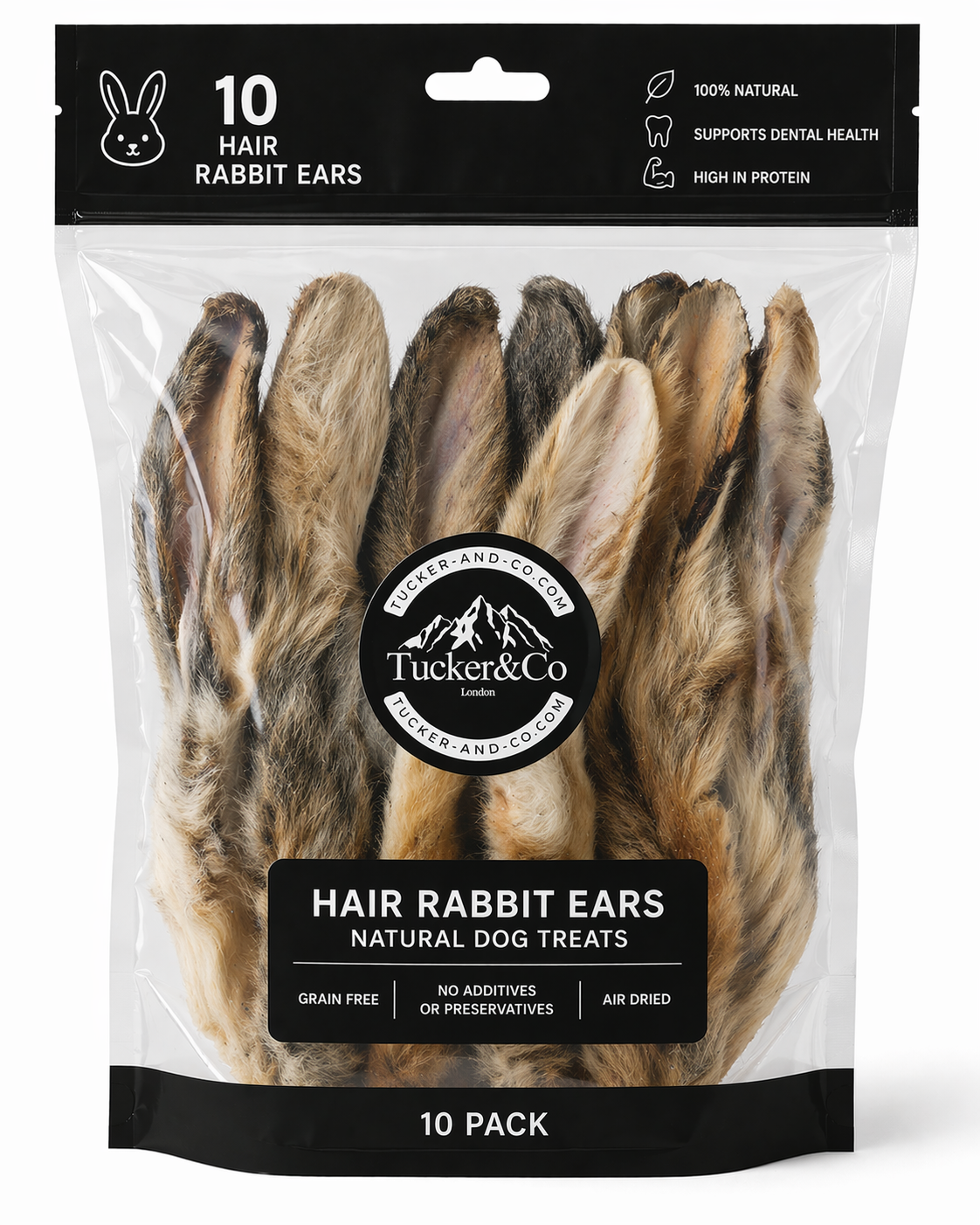 Hairy Rabbit Ears - Pack of 10
