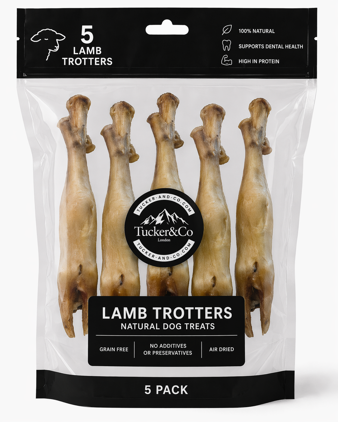 Natural Lamb Leg - Pack of 5