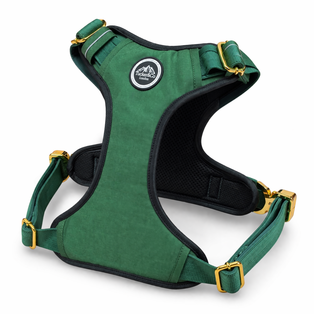 Tucker&Co Emerald Green Tactical Dog Harness.