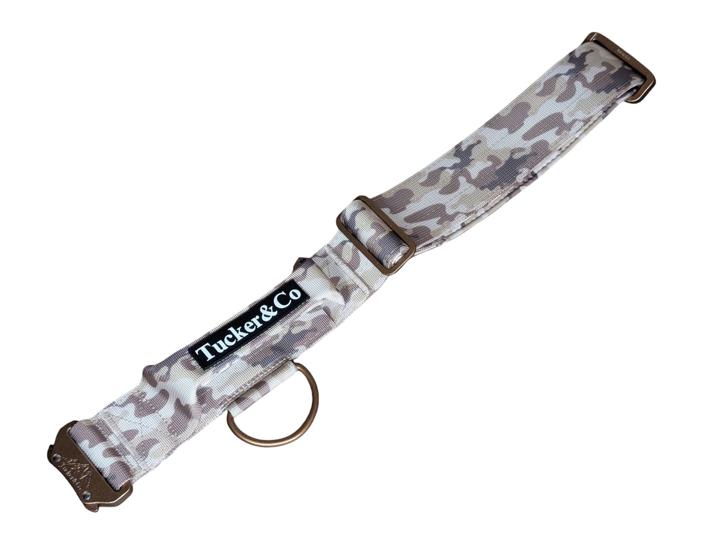 Tucker&Co Camo Desert Tactical Dog Collar.