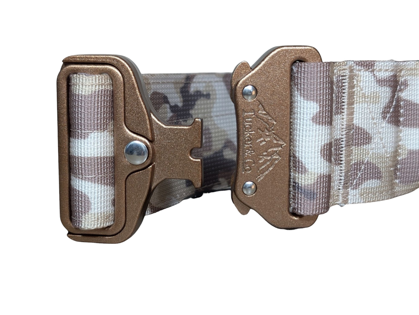 Tucker&Co Camo Desert Tactical Dog Collar.
