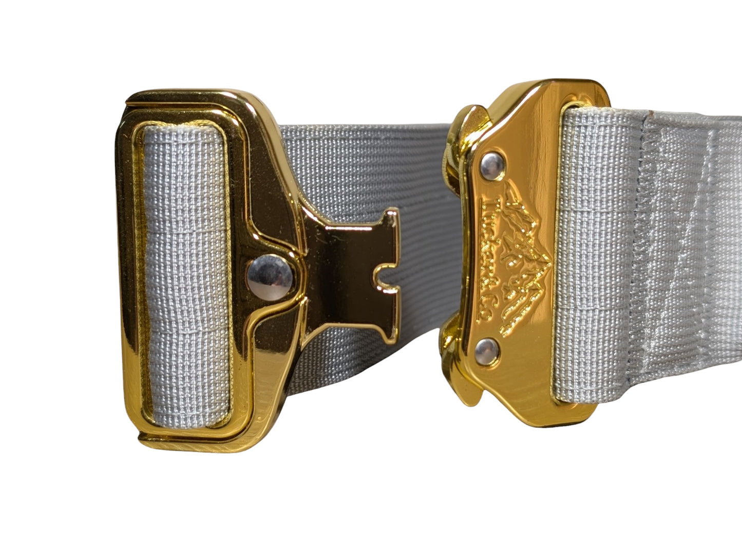 Tucker&Co Grey/Gold Tactical Dog Collar.