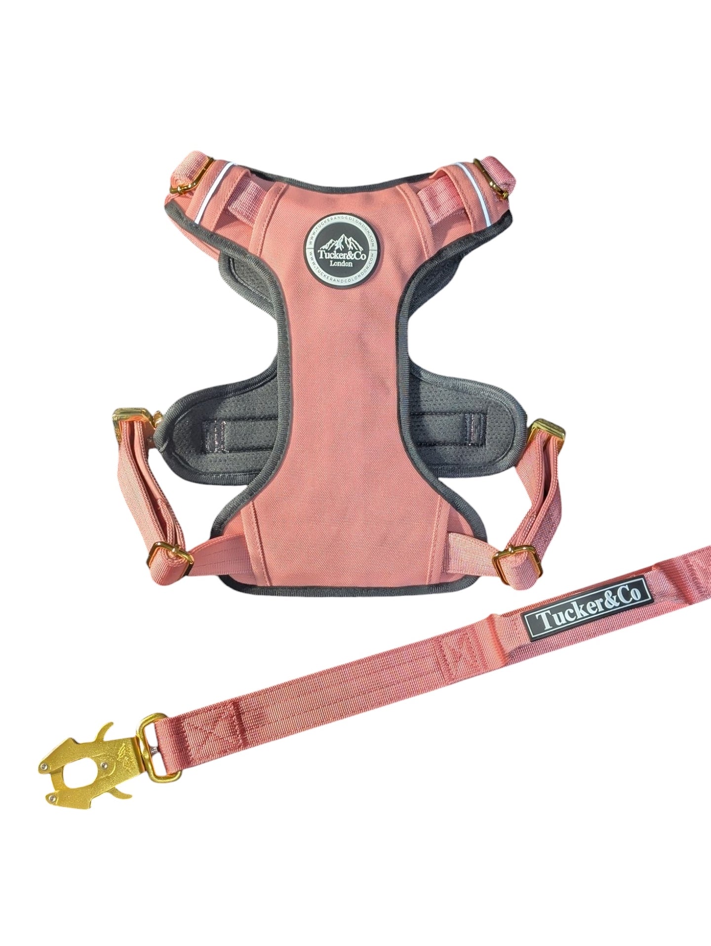 Tucker&Co Soft Pink Tactical Dog Harness.