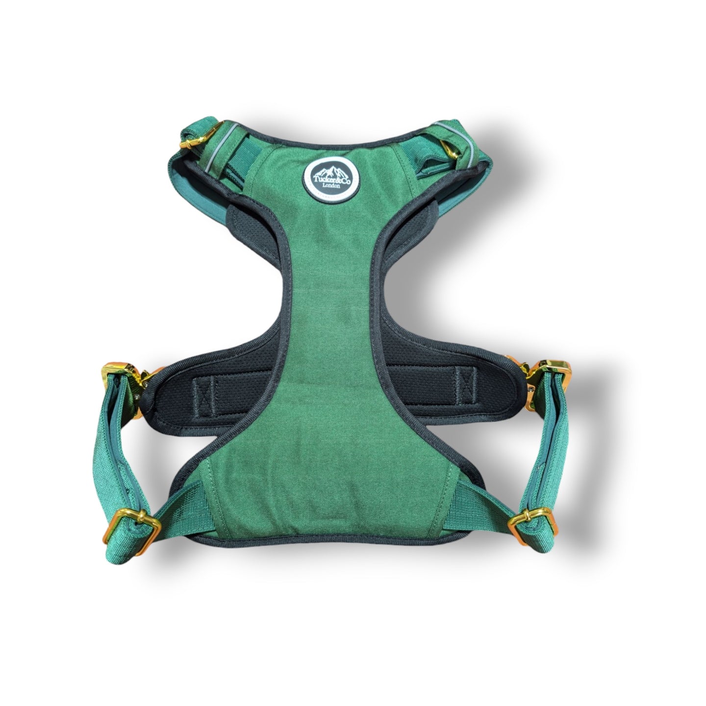 Tucker&Co Emerald Green Tactical Dog Harness.