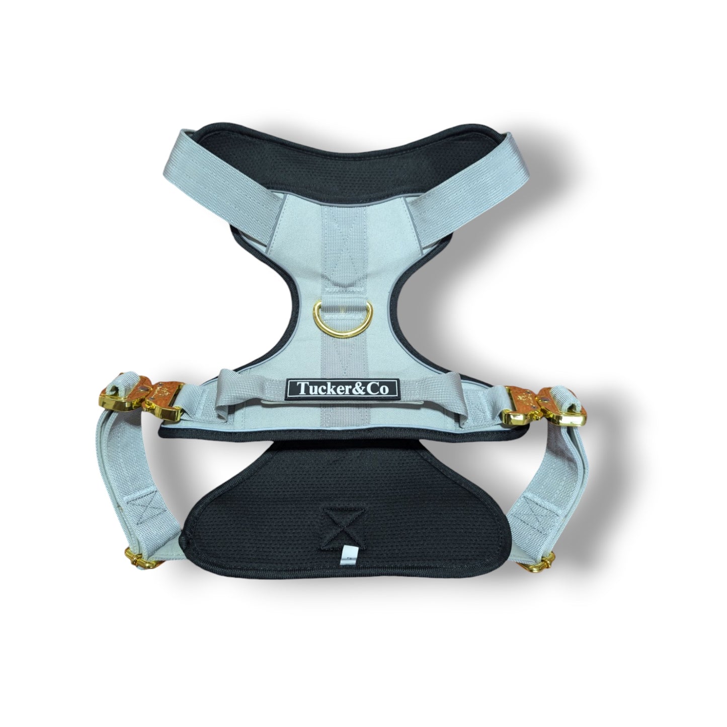 Tucker&Co Grey Tactical Dog Harness.