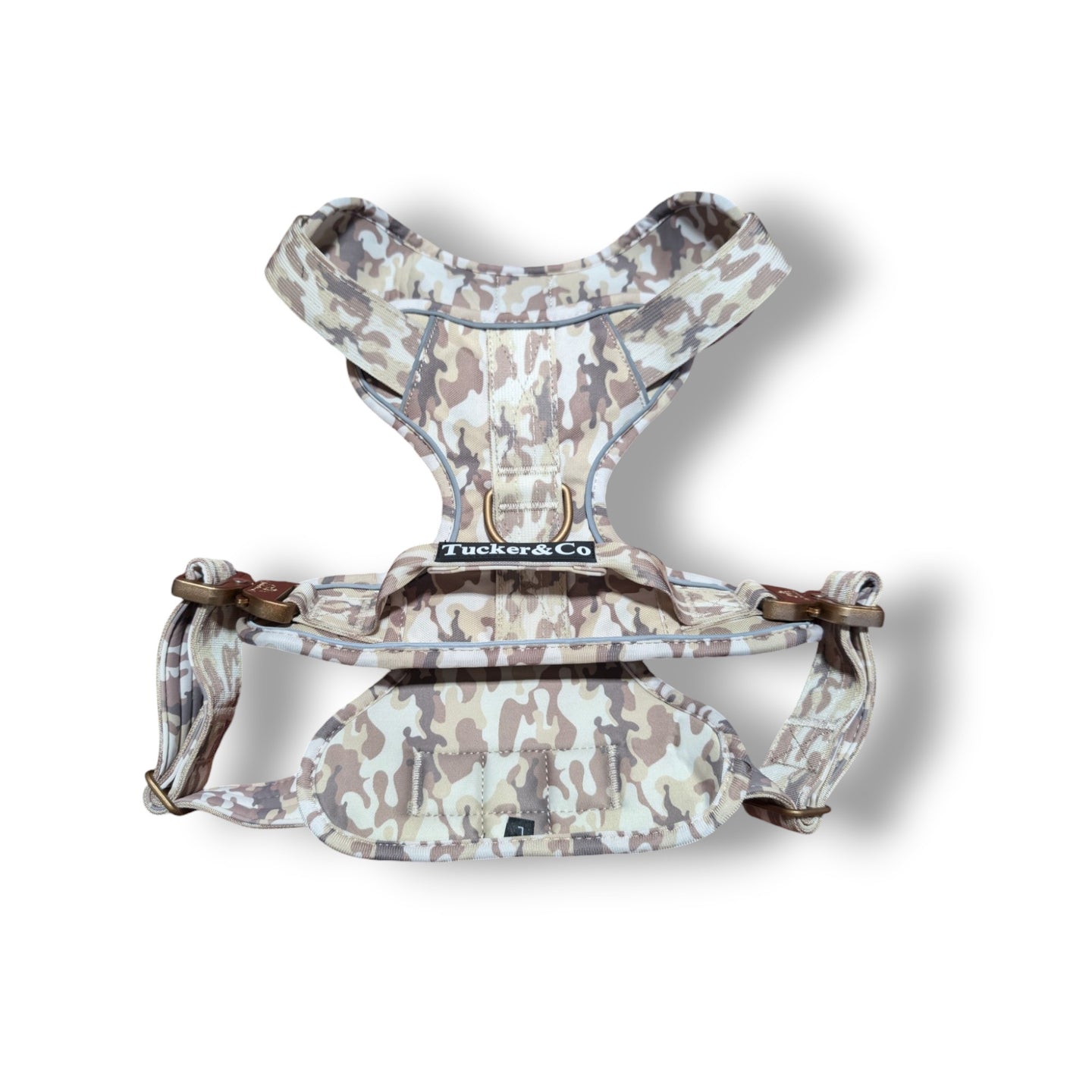 Tucker&Co Camo Desert Tactical Dog Harness.