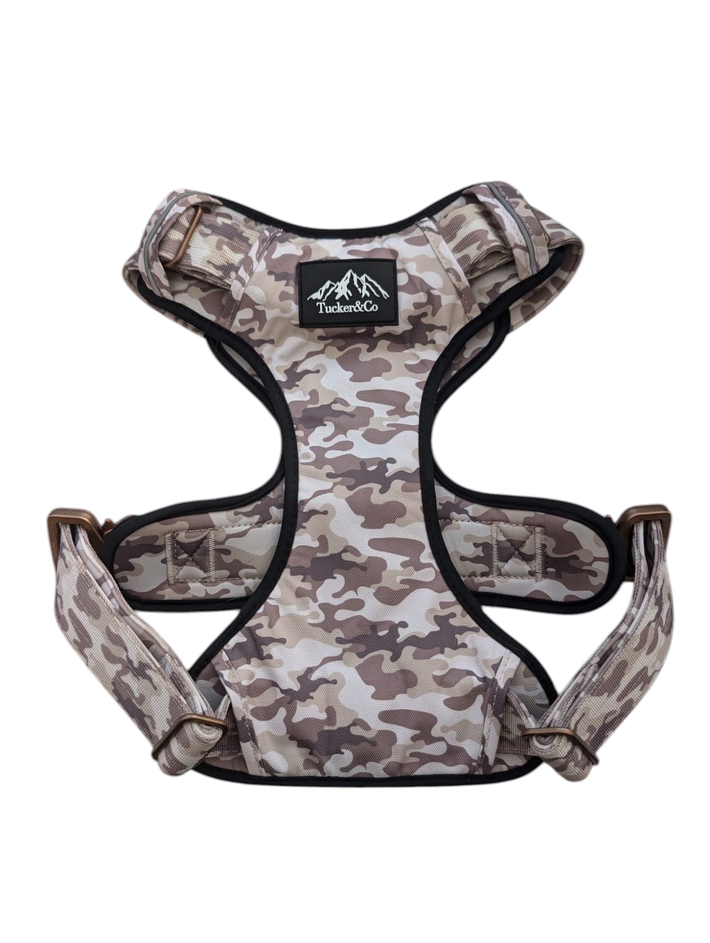 Tucker&Co Camo Desert 2024 Tactical Dog Harness.