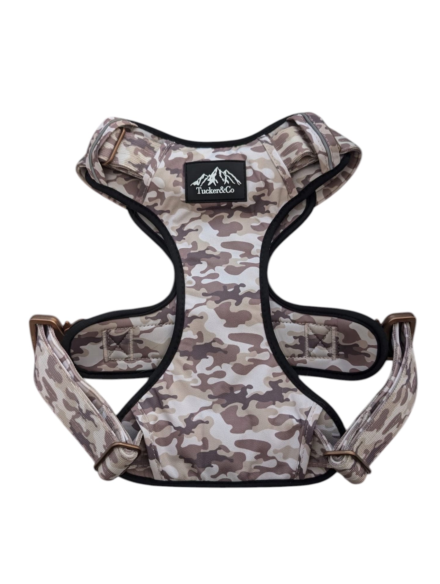 Tucker&Co Camo Desert 2024 Tactical Dog Harness.