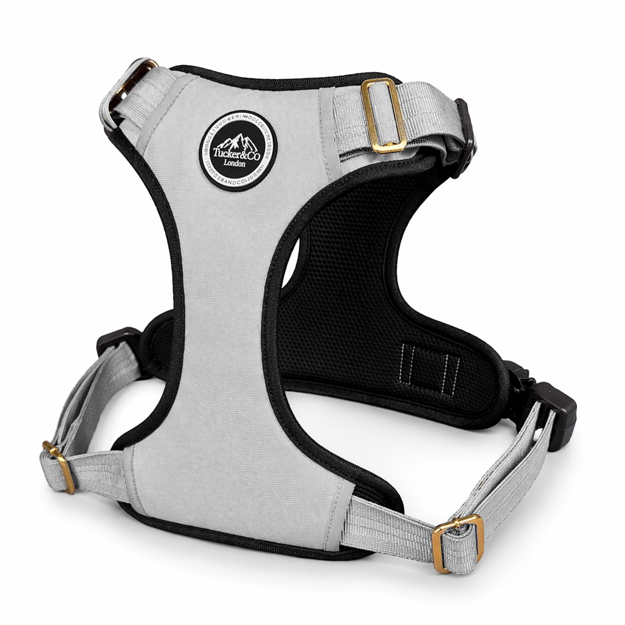 Tucker&Co Grey Tactical Dog Harness.