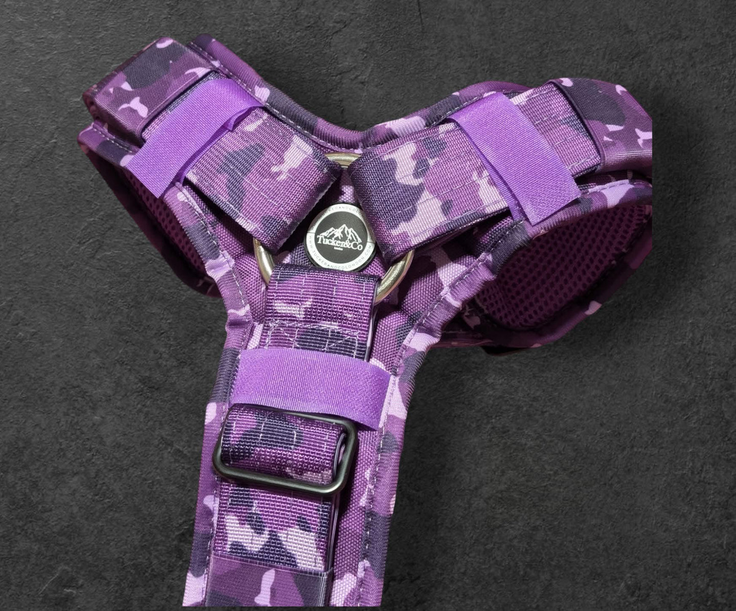 Tucker&Co Camo Purple Ultimate Tri Harness.